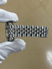 Rolex 178384 Datejust Midsize 31mm Tahitian MOP Diamond Dial Steel Box Paper