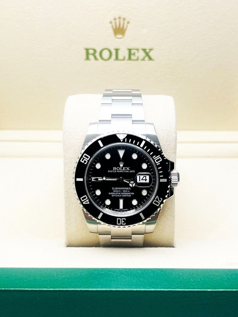 Rolex Submariner 116610 Black Dial Stainless Steel 40mm Box Paper 2014