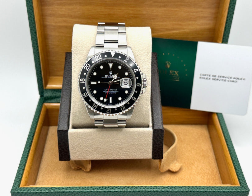 Rolex GMT Master 16700 40mm Black Stainless Steel Box
