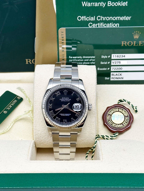 Rolex Oyster Perpetual 34mm Black Dial - 124200 - New 2025