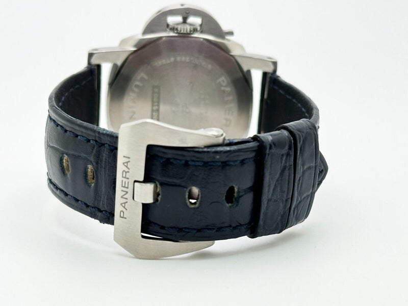 Panerai Luminor PAM01270 PAM 1270 Blue Dial Stainless Steel 40mm Box Paper