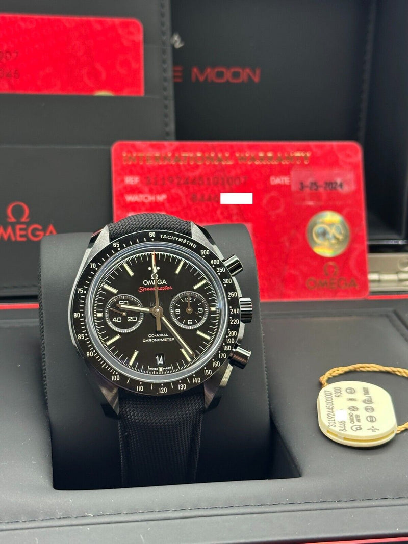 Omega 311.92.44.51.01.007 Speedmaster Dark Side of the Moon Ceramic Box Paper