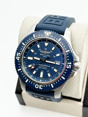 Breitling Y17393 Superaocean 44 Special Blue Stainless Steel Rubber Strap