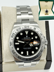 Rolex Explorer II 216570 42mm Black Dial Stainless Steel Rolex Box