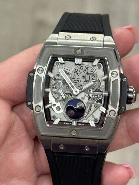 Hublot Spirit of Big Bang Moonphase Titanium 647.NX.1137.RX Box Paper