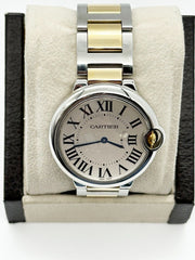 Cartier Ref 3005 Ballon Bleu 36mm 18K Yellow Gold Stainless Steel