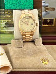 Rolex President Day Date 1803 Champagne Dial 18K Rose Gold Box