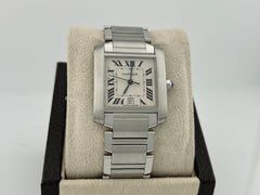 Cartier Tank Française 2302 W51002Q3 Stainless Steel Box Booklet