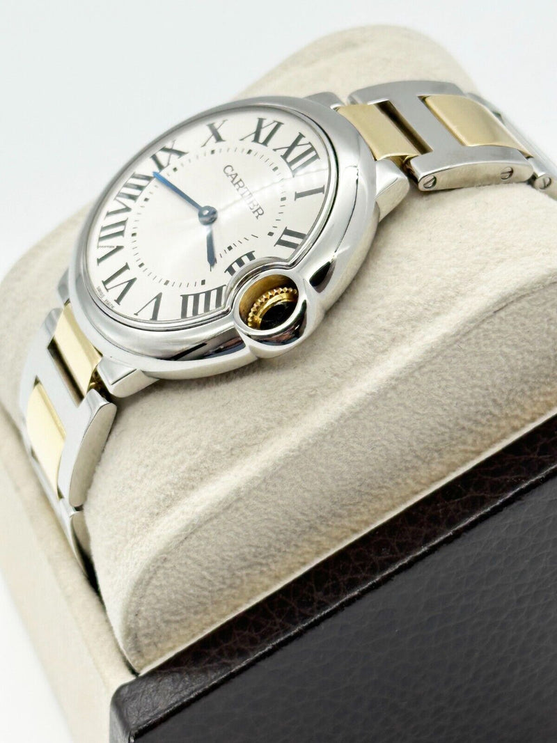 Cartier Ref 3005 Ballon Bleu 36mm 18K Yellow Gold Stainless Steel