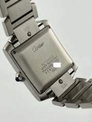 Cartier Tank Française 2302 W51002Q3 Stainless Steel Box Booklet