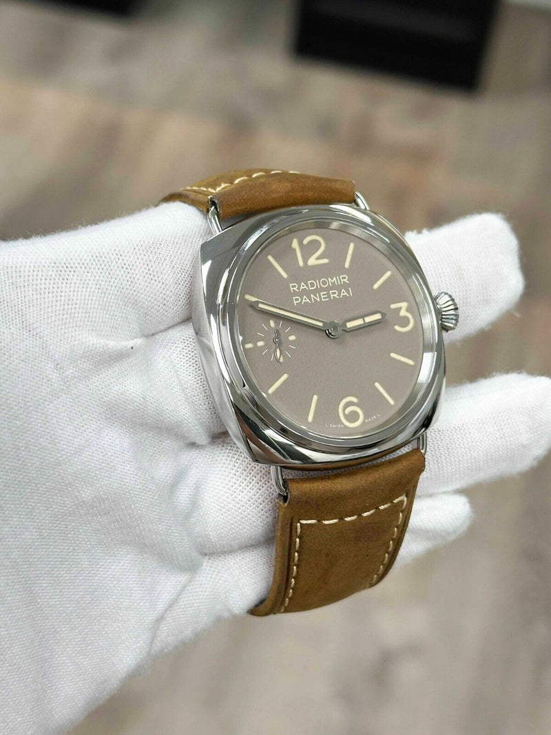 Panerai PAM01385 PAM 1385 45mm Luminor Officine Brown Dial Box Paper 2023