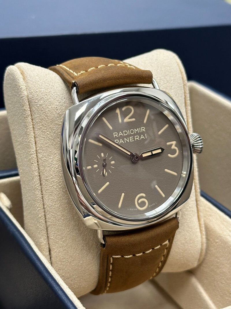 Panerai PAM01385 PAM 1385 45mm Luminor Officine Brown Dial Box Paper 2023