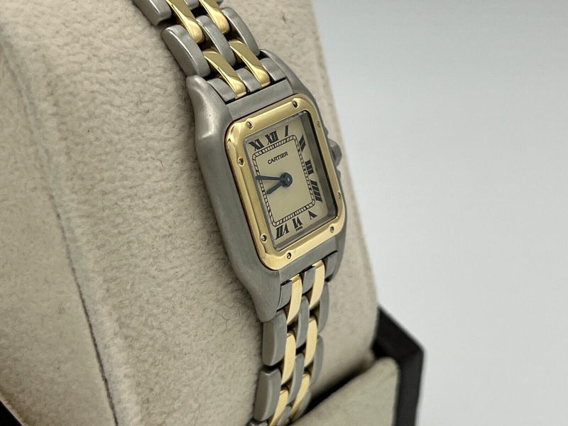 Panthère de Cartier Small W25029B6 Ref 66921 18K Yellow Gold Stainless Steel