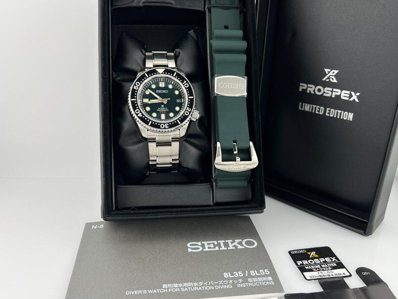 Seiko Prospex SBDX043 Marine Master Diver's Watch Green Dial 140th Anniversary