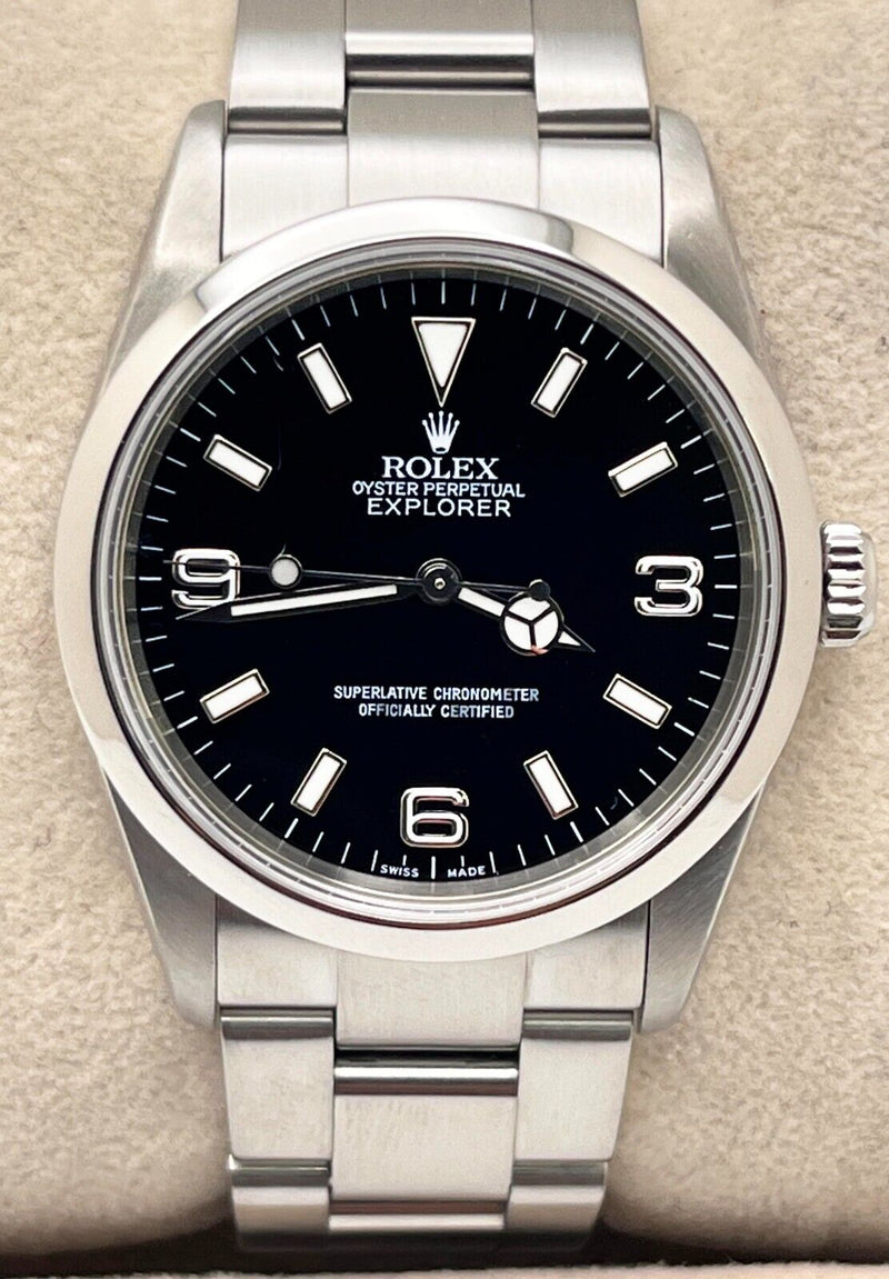 Rolex Explorer 114270 Black Dial 36mm Stainless Steel