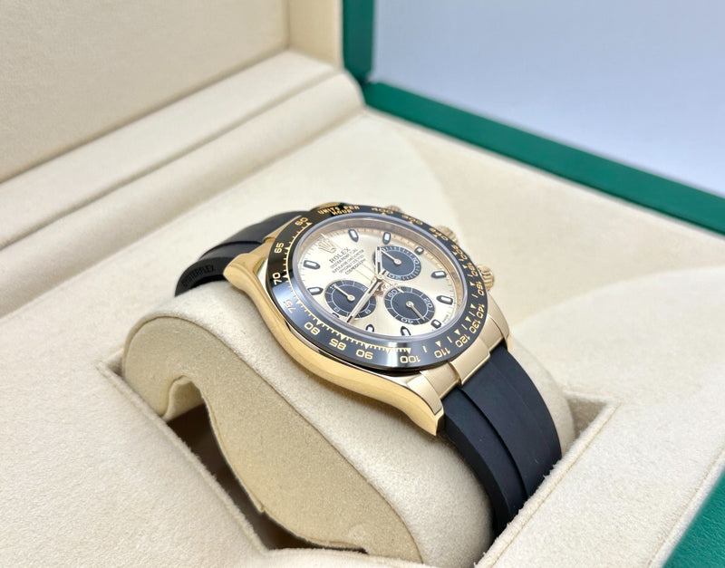 Rolex Daytona Pikachu 116518LN 18k Yellow Gold Oysterflex Box 2025 Ser