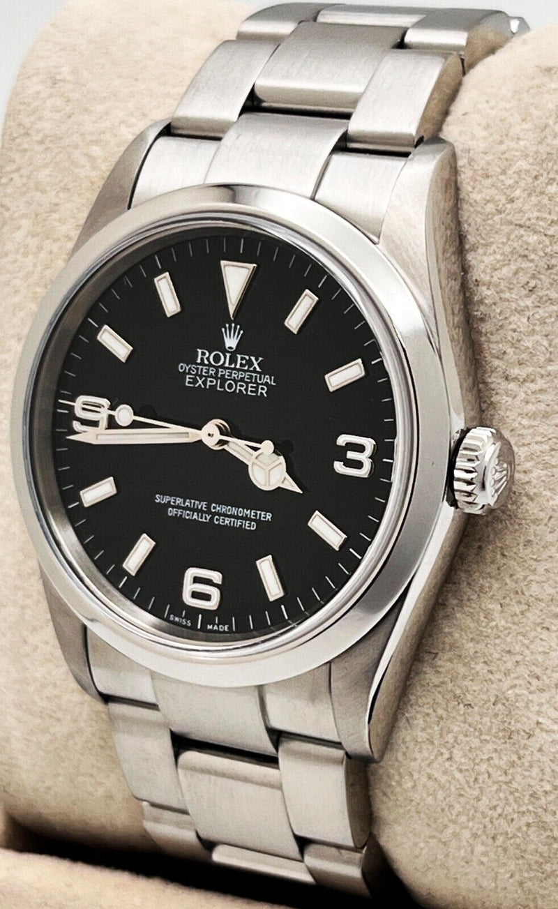 Rolex Explorer 114270 Black Dial 36mm Stainless Steel