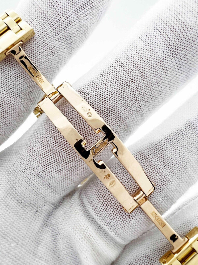 Cartier Tank Americaine Ref 2482 18K Yellow Gold