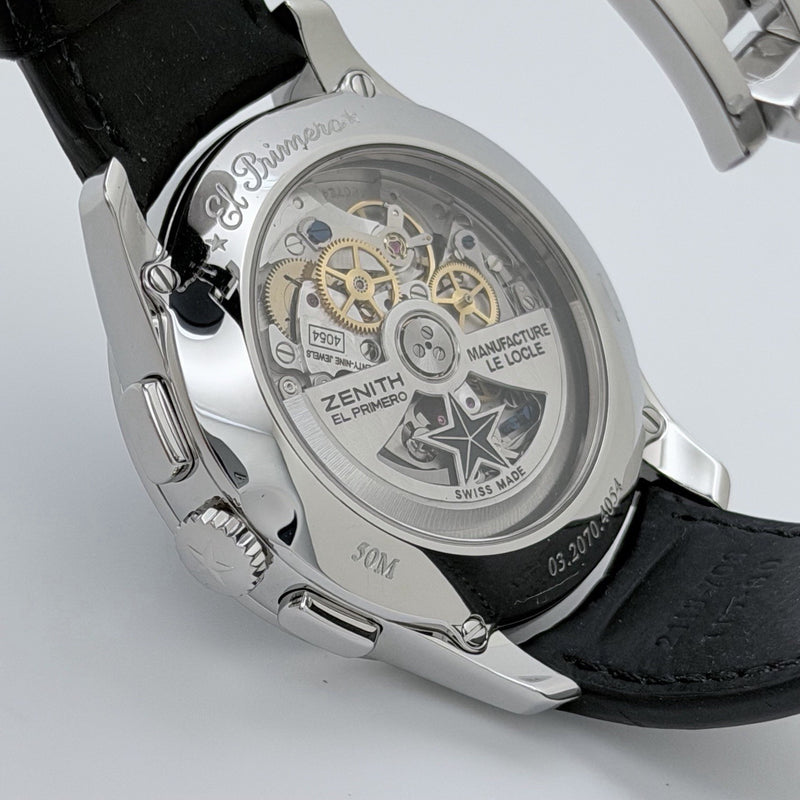 Zenith El Primero Winsor Annual Calendar 03.2070.4054 42mm Blue Dial S