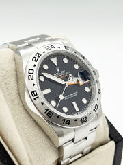 Rolex Explorer II 226570 Black Dial Stainless Steel Box Paper 2023