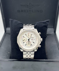 Breitling A13362 Bentley Motors GT White Dial Stainless Steel Box Papers