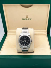 Rolex Oyster Perpetual 126000 Black Dial 36mm Stainless Steel Box