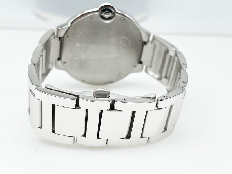 Cartier Ballon Bleu De Cartier Ref 3000 18K White Gold 42mm Box Paper