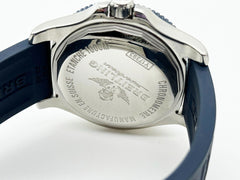 Breitling Y17393 Superaocean 44 Special Blue Stainless Steel Rubber Strap