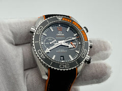 Omega Seamaster Planet Ocean 215.32.44.21.01.001 Steel Black Orange Box Paper