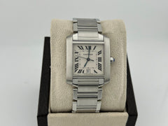 Cartier Tank Française 2302 W51002Q3 Stainless Steel Box Booklet