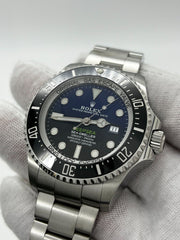 Rolex Deepsea Sea Dweller 126660 Black Blue James Cameron Steel Box Paper 2021