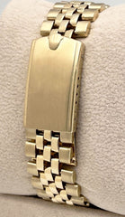 Rolex Date 1503 Champagne Dial 14K Yellow Gold Jubilee Band 34mm