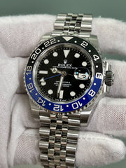 Rolex GMT Master II 126710BLNR Batgirl Jubilee Black Blue Steel Box Paper 2021