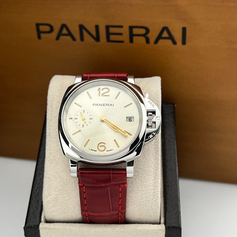 Panerai Luminor Due PAM01248 PAM 1248 Stainless Steel Leather Box Paper