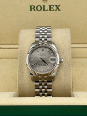 Rolex Datejust Midsize 31mm 178274 Factory MOP Diamond Dial 18K Gold Steel