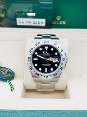 Rolex Explorer II 226570 Black Dial Stainless Steel Box Paper 2023