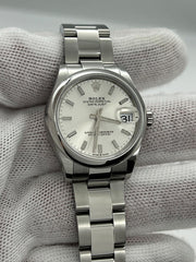 Rolex Datejust Midsize 31mm 278240 Silver Dial Stainless Steel Box Paper 2023