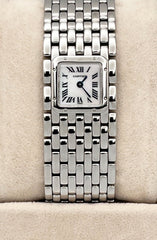 Cartier Ladies Panthere Ruban 2420 Mother of Pearl Dial Stainless Steel 21mm