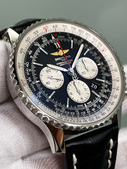 Breitling AB0127 Navitimer 01 Chronograph 46mm Stainless Steel Box Booklet