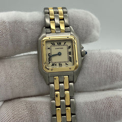 Panthère de Cartier Small W25029B6 Ref 66921 18K Yellow Gold Stainless Steel