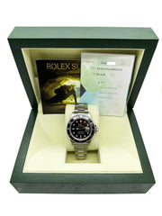 Rolex 16610 Submariner Date Black Dial Stainless Steel 2005 Box Paper