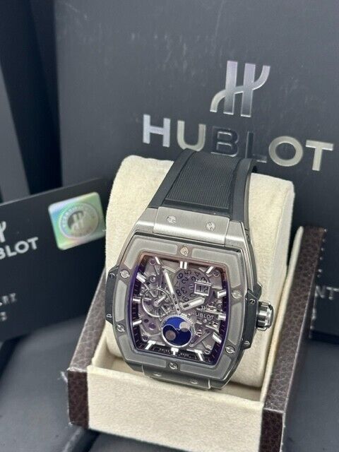 Hublot Spirit of Big Bang Moonphase Titanium 647.NX.1137.RX Box Paper