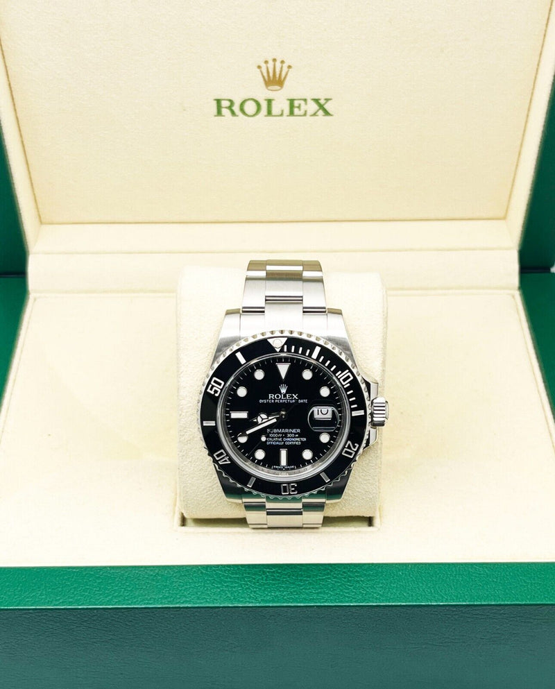 Rolex Submariner Ceramic 116610 Black Dial Stainless Steel 40mm Box Booklet