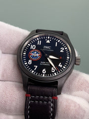 IWC IW324712 Pilots Mark XVIII Top Gun SFTI Black Ceramic 41mm Box Paper 2022