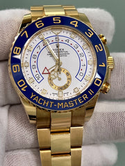 Rolex Yacht Master II 116688 Blue Ceramic 44mm 18K Yellow Gold Box Paper 2022