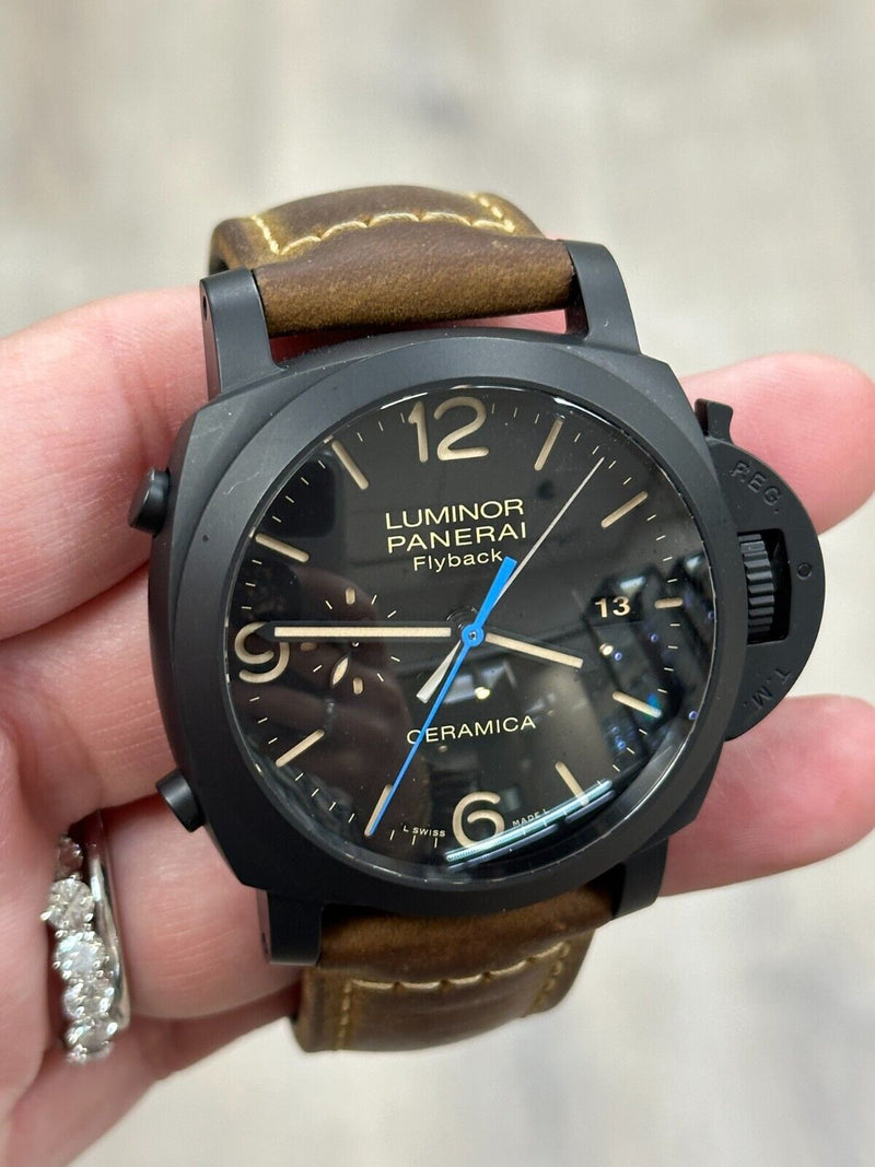 Panerai PAM00580 PAM 580 Luminor 1950 3 Days Chrono Flyback 44mm Box Paper