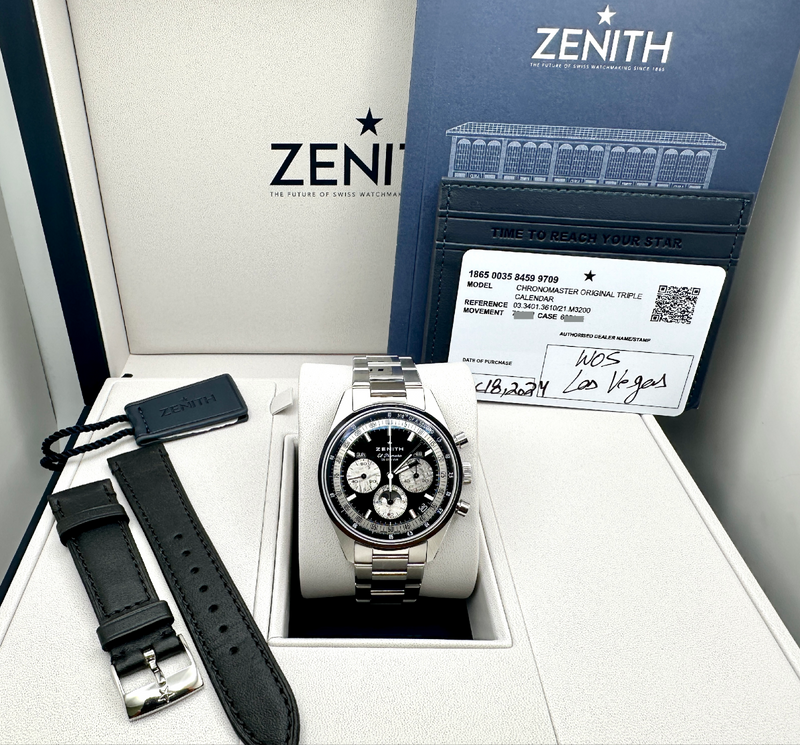 2024 Zenith Chronomaster Original Triple Calendar Hodinkee 03.3401.361