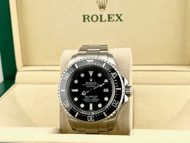 Rolex Sea Dweller Deepsea 116660 44mm Black Ceramic Stainless Steel