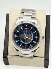 Omega  220.10.43.22.03.001 Seamaster Aqua Terra Blue Dial Steel Box Paper 2024