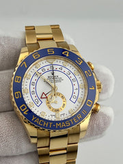 Rolex Yacht Master II 116688 Blue Ceramic 44mm 18K Yellow Gold Box Paper 2022